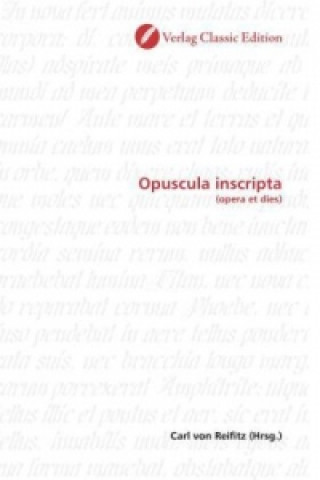 Opuscula inscripta