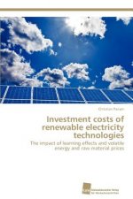 Investment costs of renewable electricity technologies