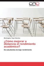 ?Como mejorar a distancia el rendimiento academico?