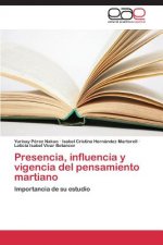 Presencia, influencia y vigencia del pensamiento martiano