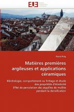 Matieres premieres argileuses et applications ceramiques