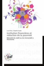 Institution financières et réduction de la pauvreté