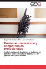 Curriculo Universitario y Competencias Profesionales