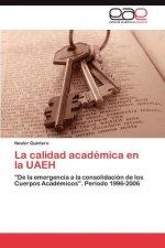calidad academica en la UAEH