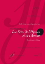 Les Fêtes de lHymen et de lAmour, Klavierauszug