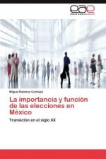 Importancia y Funcion de Las Elecciones En Mexico