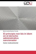 principio non bis in idem en el derecho administrativo sancionador