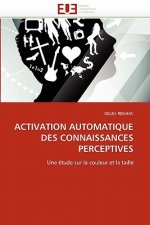Activation Automatique Des Connaissances Perceptives