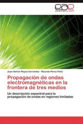 Propagacion de ondas electromagneticas en la frontera de tres medios