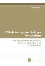 CSR als Konzept nachhaltigen Wirtschaftens