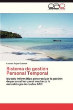 Sistema de gestion Personal Temporal