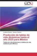 Prediccion de Tablas de Vida Dinamicas Hasta El Ano 2025 Para Mexico