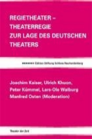 Regietheater Theaterregie