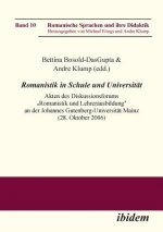 Romanistik in Schule und Universit t. Akten des Diskussionsforums 