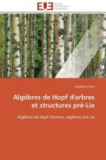 Algebres de hopf d'arbres et structures pre-lie