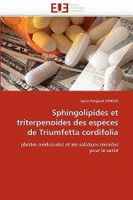 Sphingolipides Et Triterpenoides Des Esp ces de Triumfetta Cordifolia
