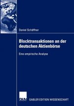 Blocktransaktionen an der Deutschen Aktienborse