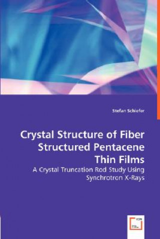 Crystal Structure of Fiber Structured Pentacene Thin Films - A Crystal Truncation Rod Study Using Synchrotron X-Rays