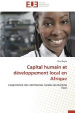 Capital Humain Et Developpement Local En Afrique