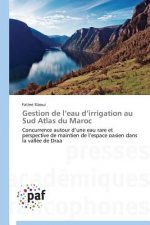 Gestion de l'Eau d'Irrigation Au Sud Atlas Du Maroc