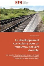 Le D veloppement Curriculaire Pour Un Renouveau Scolaire Durable