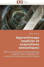 Apprentissage Implicite Et Acquisitions S mantiques
