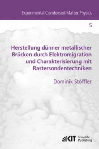 Herstellung dunner metallischer Brucken durch Elektromigration und Charakterisierung mit Rastersondentechniken