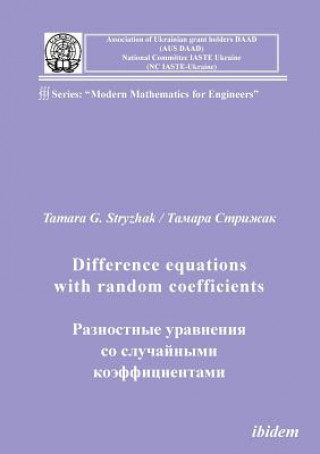 Difference equations with random coefficients.