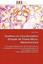 Synth se Et Caract risation d''oxyde de Titane Micro-M sostructur