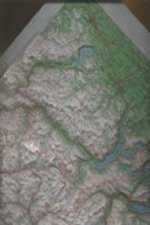 Switzerland Raised Relief