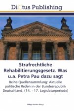 Strafrechtliche Rehabilitierungsgesetz. Was u.a. Petra Pau dazu sagt