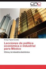 Lecciones de Politica Economica E Industrial Para Mexico
