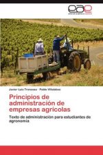 Principios de administracion de empresas agricolas