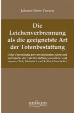 Leichenverbrennung als die geeignetste Art der Totenbestattung