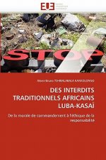 Des Interdits Traditionnels Africains Luba-Kasa