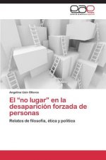 no lugar en la desaparicion forzada de personas