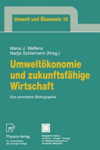 Umweltokonomie und Zukunftsfahige Wirtschaft