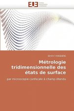 M trologie Tridimensionnelle Des  tats de Surface