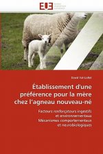 tablissement d''une Pr f rence Pour La M re Chez l''agneau Nouveau-N