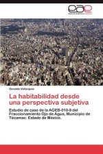 habitabilidad desde una perspectiva subjetiva