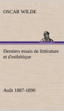 Derniers essais de litterature et d'esthetique