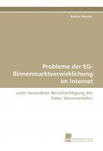 Probleme der EG-Binnenmarktverwirklichung im Internet