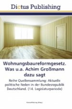 Wohnungsbaureformgesetz. Was u.a. Achim Grossmann dazu sagt