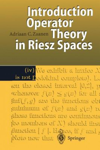 Introduction to Operator Theory in Riesz Spaces