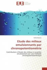 Etude des milieux emulsionnants par chronopotentiométrie