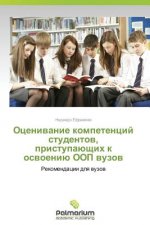 Otsenivanie Kompetentsiy Studentov, Pristupayushchikh K Osvoeniyu Oop Vuzov