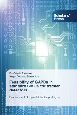Feasibility of GAPDs in standard CMOS for tracker detectors