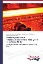 Descomposicion y engrosamiento de la fase γ' en el sistema Ni-Ti