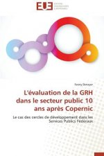 L' valuation de la Grh Dans Le Secteur Public 10 ANS Apr s Copernic