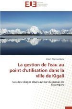 Gestion de l'Eau Au Point d'Utilisation Dans La Ville de Kigali
